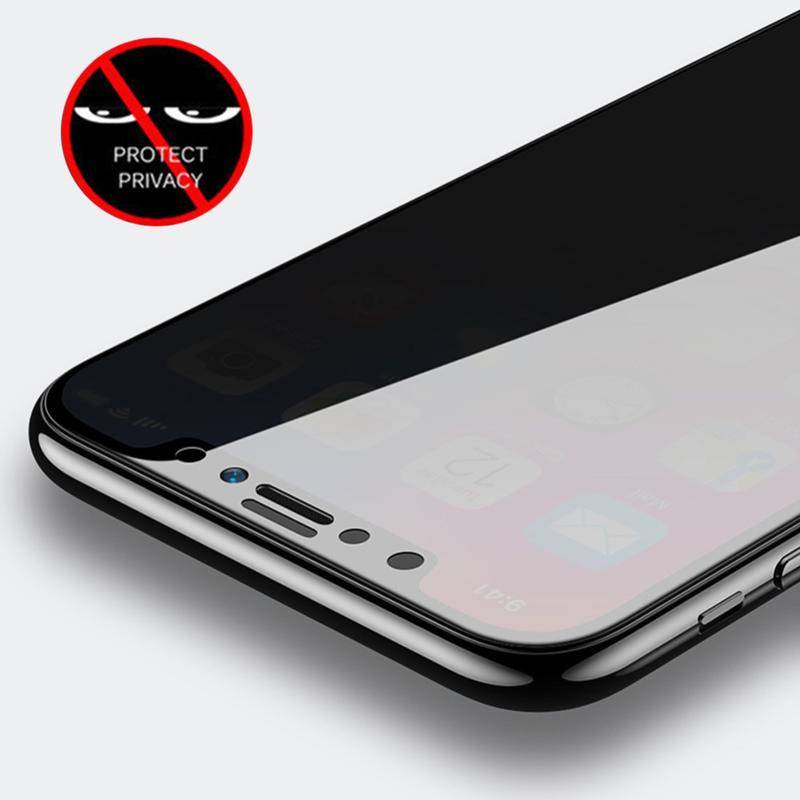 Pelindung Layar Tempered Glass 9h Anti Spy Untuk Iphone 12 Pro Max Mini 13 Pro Max