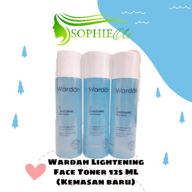 KEMASAN BARU [125ML] - Wardah Lightening Face Toner 150ml  