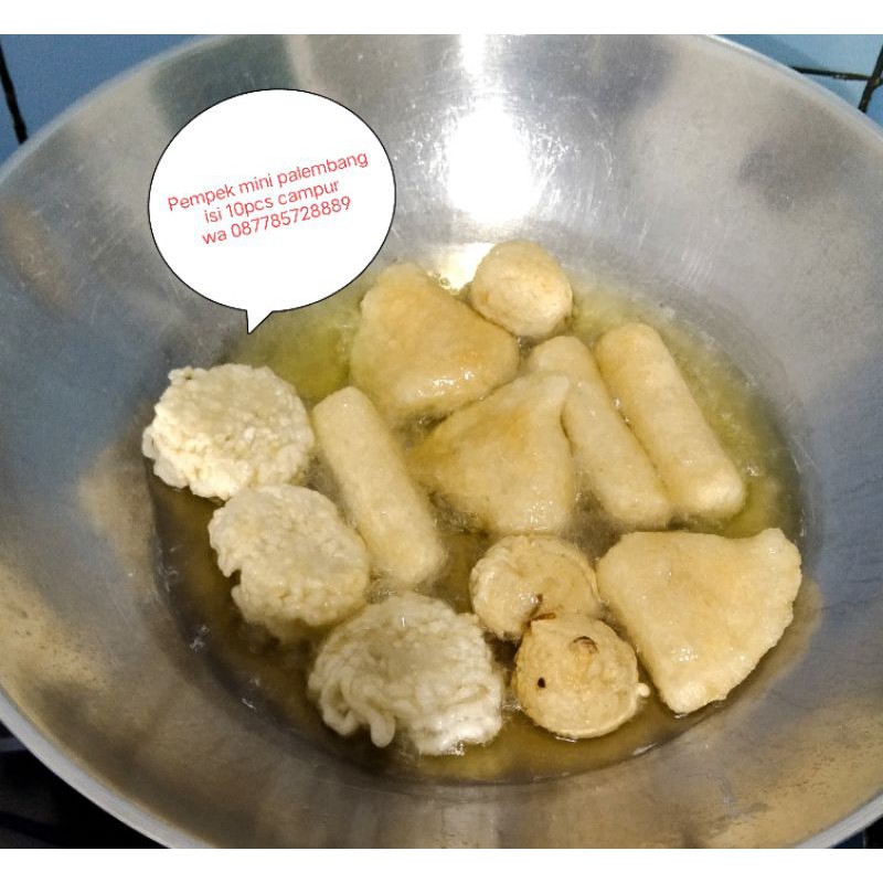 

Pempek mini campur varian isi 10pcs