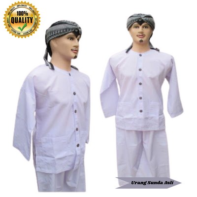 set baju pangsi sunda  dewasa / pangsi hitam jawa barat  / baju adat sunda / baju silat sunda