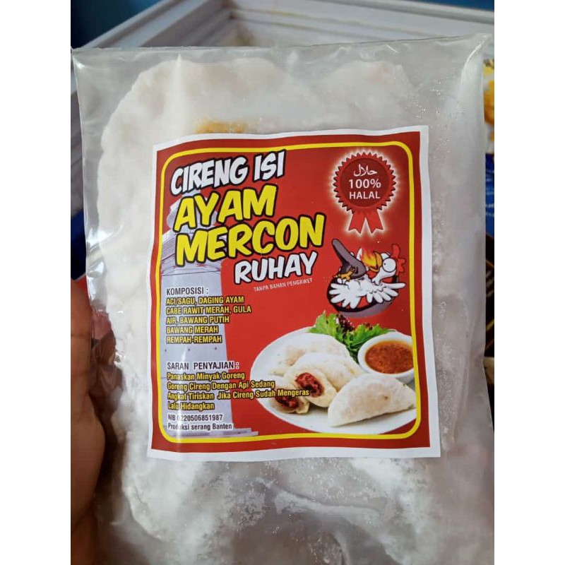 

cireng ayam mercon RUHAY
