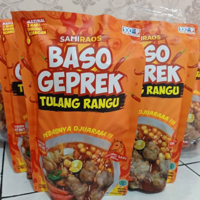 

baso geprek tulang rangu