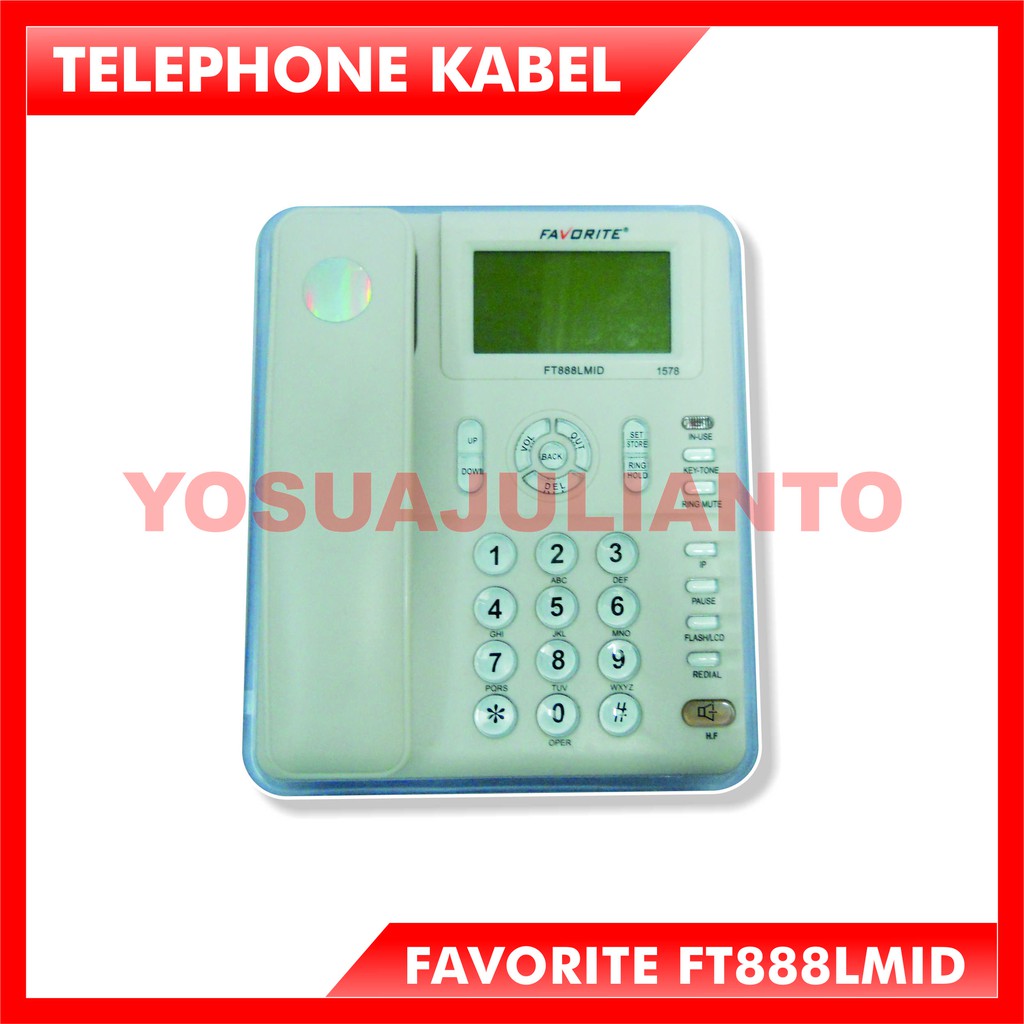 TELEPHONE KABEL FAVORITE FT888LMID 1578