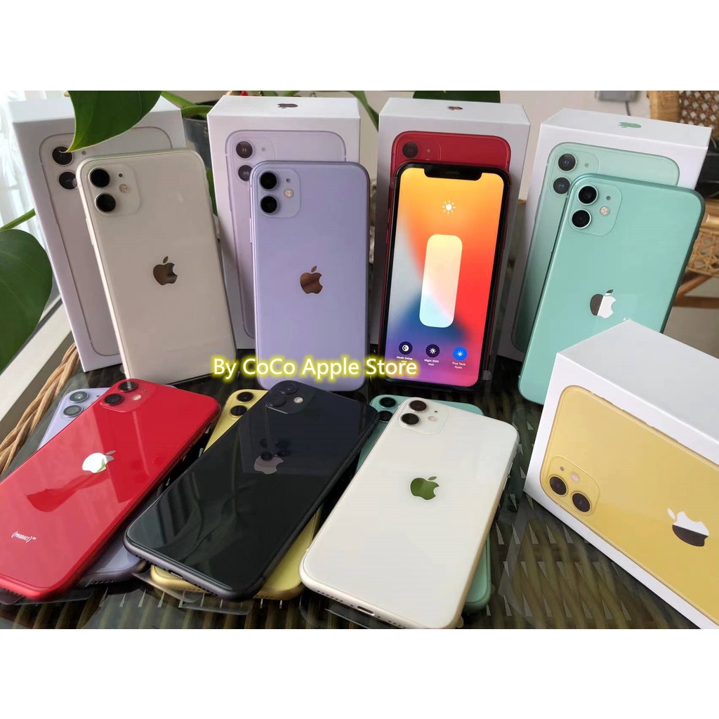 Apple iPhone 11 128GB Silent Fullset original Second Like New Mulus 100% 3utools All Green (Garansi 1Bulan)