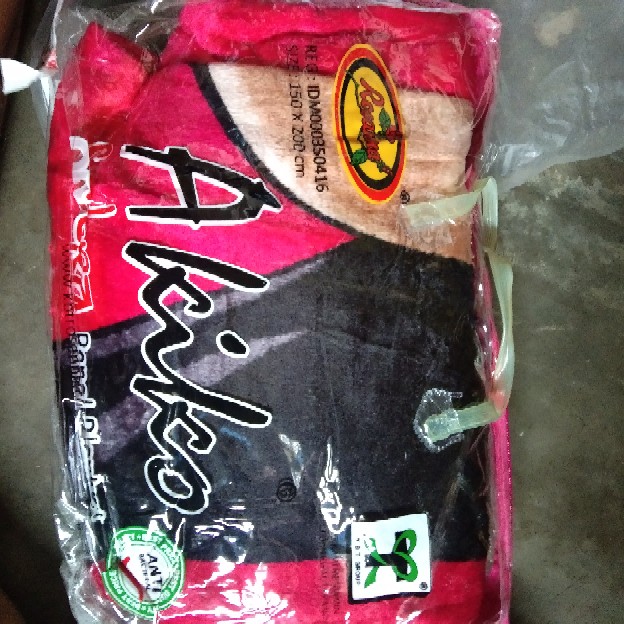 Selimut Akiko King Sutra Rotary 180x200 Arumi Boho Nuri Delhi Florist Lilac Marimar Rainbow Venus