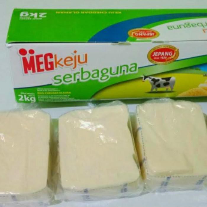 

Keju Cheddar Meg Serbaguna (Repack 1Kg, 500Gr Dan 250Gr) - 1 Kg