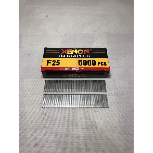 isi paku tembak f25 xenon / isi paku tembak f25 / isi paku tembak 25mm / refill air nailer xenon