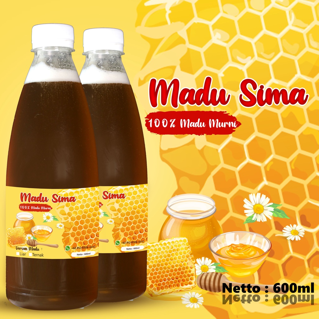 

Madu Murni Asli 600ml Original Quality