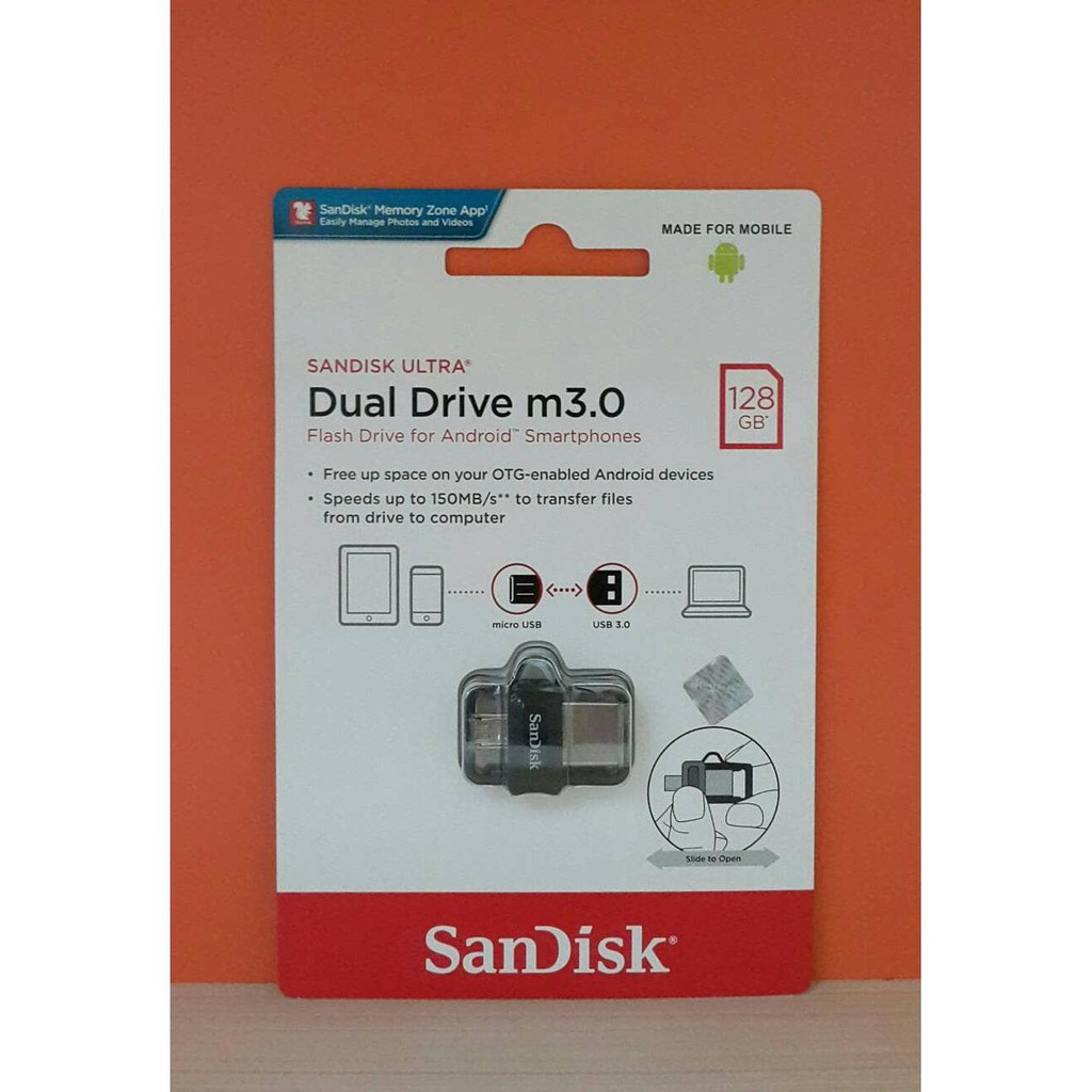 Flashdisk Sandisk OTG 128Gb Original