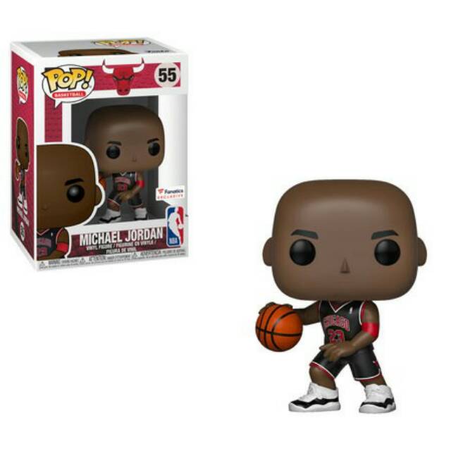 

Funko Pop Basketball : NBA Bulls-Michael Jordan (Black uniform) damaged Box