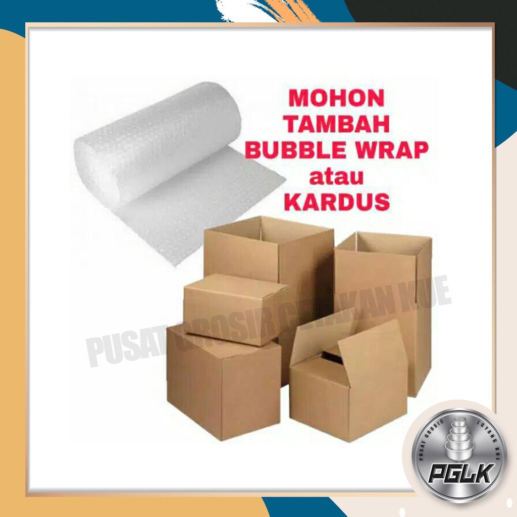 

Tambahan Kardus Dan Bubble Wrap *BIAR LEBIH AMAN