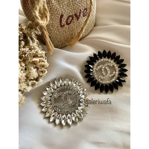 bros Button Kw premium/ bros button kotak/ bros branded button full diamon