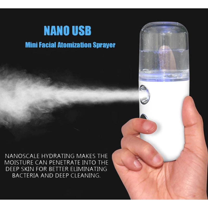 #LC-BeautyTools USB Nano Spray Mini Nano Facial Spray Face Streamer