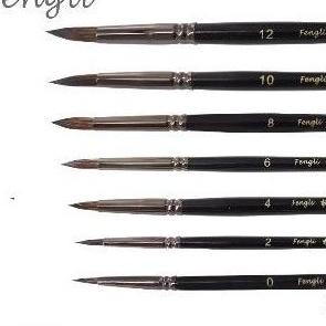 

Dijamin Irit Fengli mix sable brush 8866 for watercolor