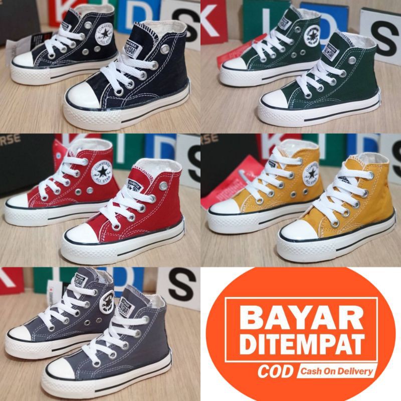 SEPATU ANAK CONVERSE / SEPATU CONVERSE ANAK / SEPATU ANAK CONVERSE ALLSTAR HIGH