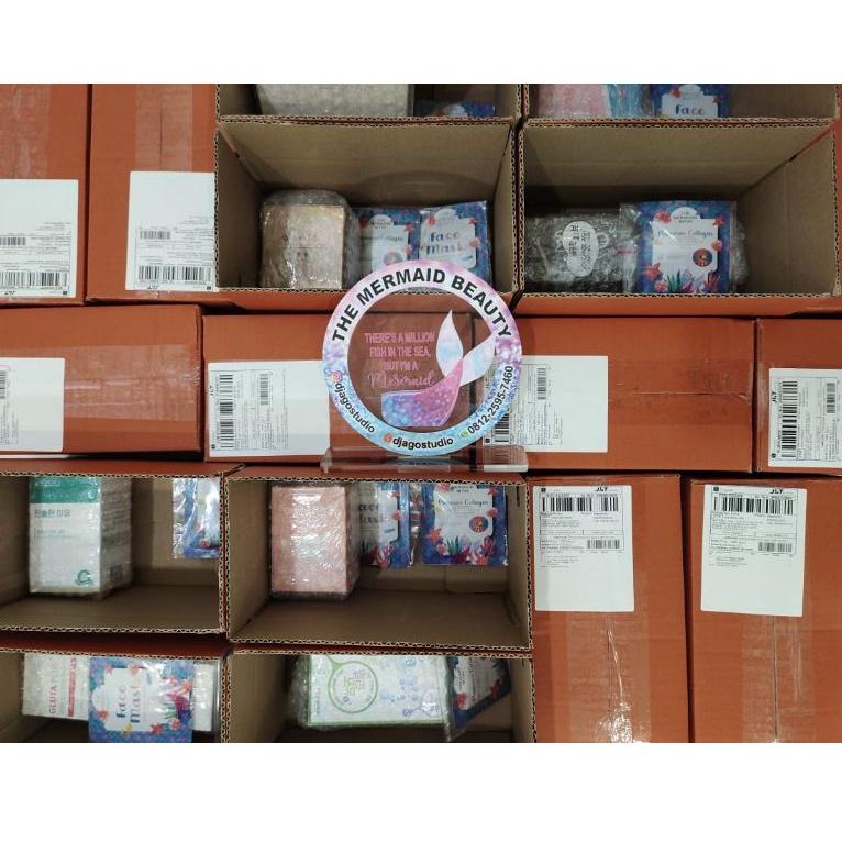 

(C7N7) ✯ Extra Bubble Wrap + Box + Free Gift 10g Face Mask //Diskon@now