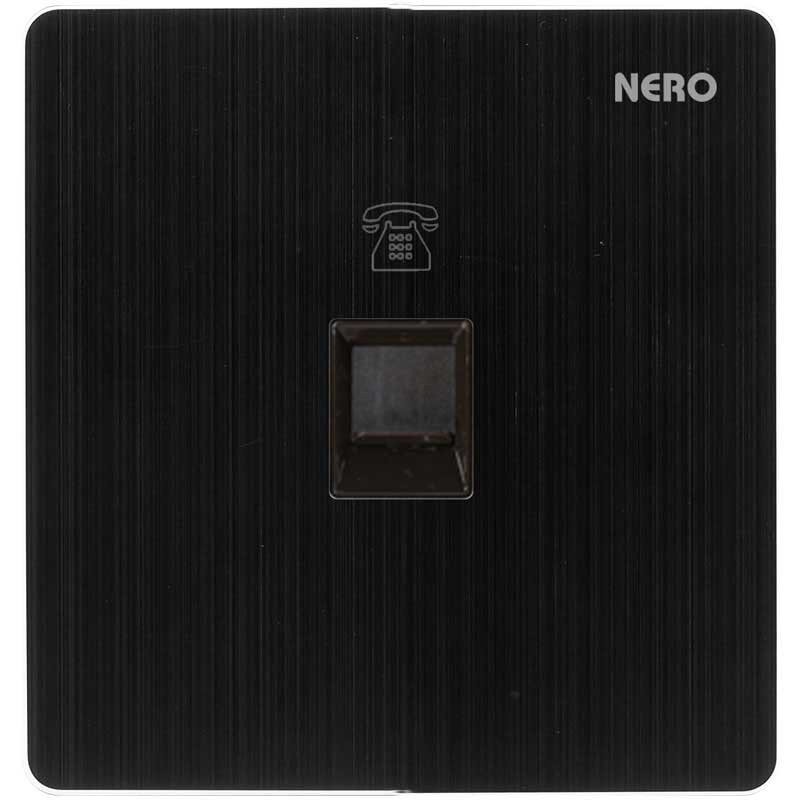 OUTLET TELEPHONE HITAM NERO BLACK TITANIUM NERO V11PH-B