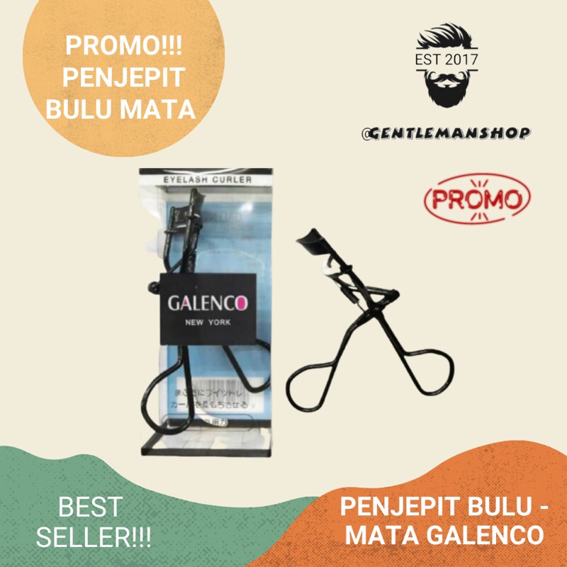 [PROMO!!!] PENJEPIT BULU MATA / PELENTIK BULU MATA GALENCO (HITAM)