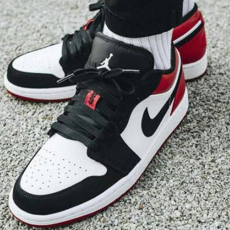 Nike Jordan Low_Air Jordan 1 Retro High Black Toe Import Quality Sneakers