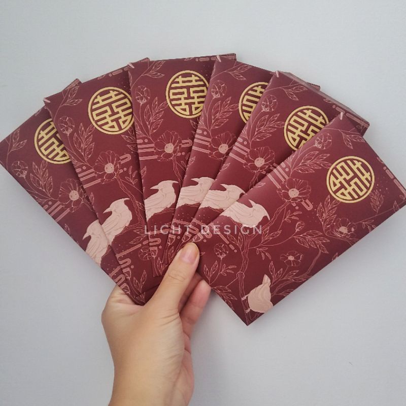 

Custom Angpau Wedding / Imlek / Sangjit / Tunangan / Seserahan