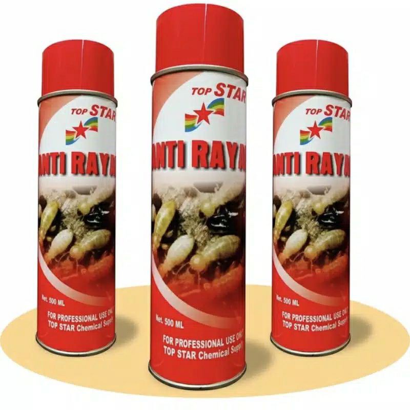 Cairan Obat Anti Rayap Spray Semprot Top Star 500ml Obat Ampuh Pembasmi Rayap Instant Original Cairan Spray Semprot Penghilang Pembasmi Rayap