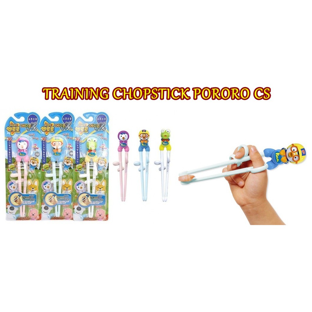 SUMPIT ANAK / TRAINING CHOPSTICK PORORO CS