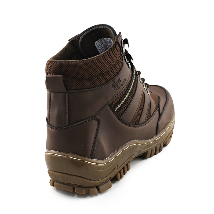 Sepatu Safety Pria Boots Ujung Besi Armor Sepatu Gunung Tracking Hiking Murah