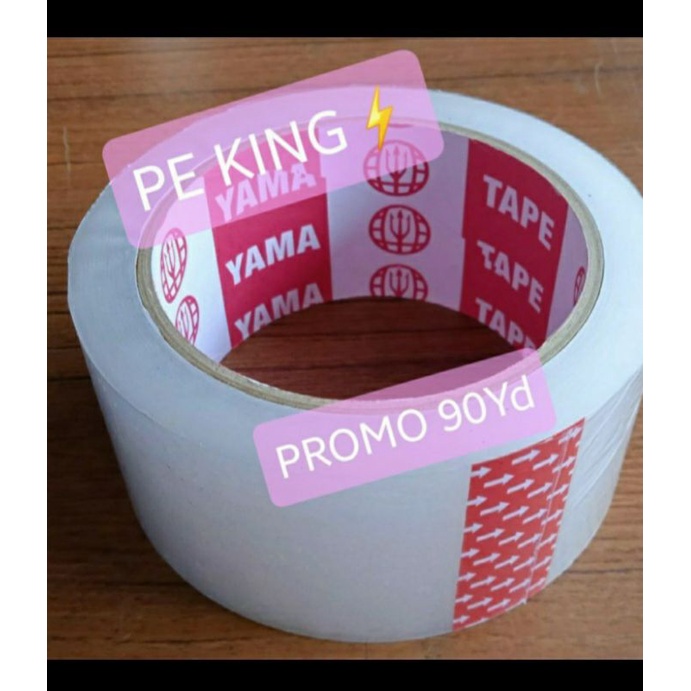 

Lakban Isolasi Bening 2"x90Yard. Barang OK Kirim Kilat SURABAYA