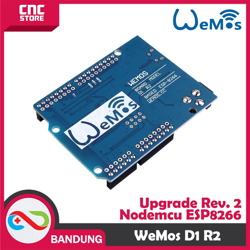 WEMOS D1 R2 WIFI ESP8266 UNO BASED BOARD DEVLOPMENT NODEMCU 4MB FLASH UPGRADE VERSION