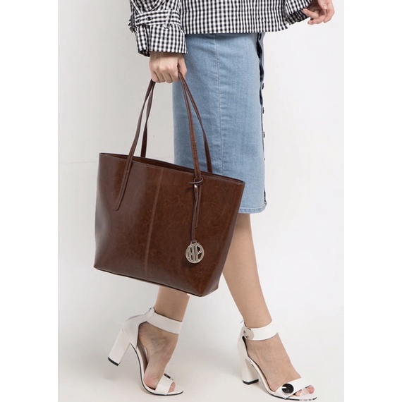 TOTE BAG HUSH PUPPIES / HUSH PUPPIES PRELOVED / TAS HUSH PUPPIES PRELOVED