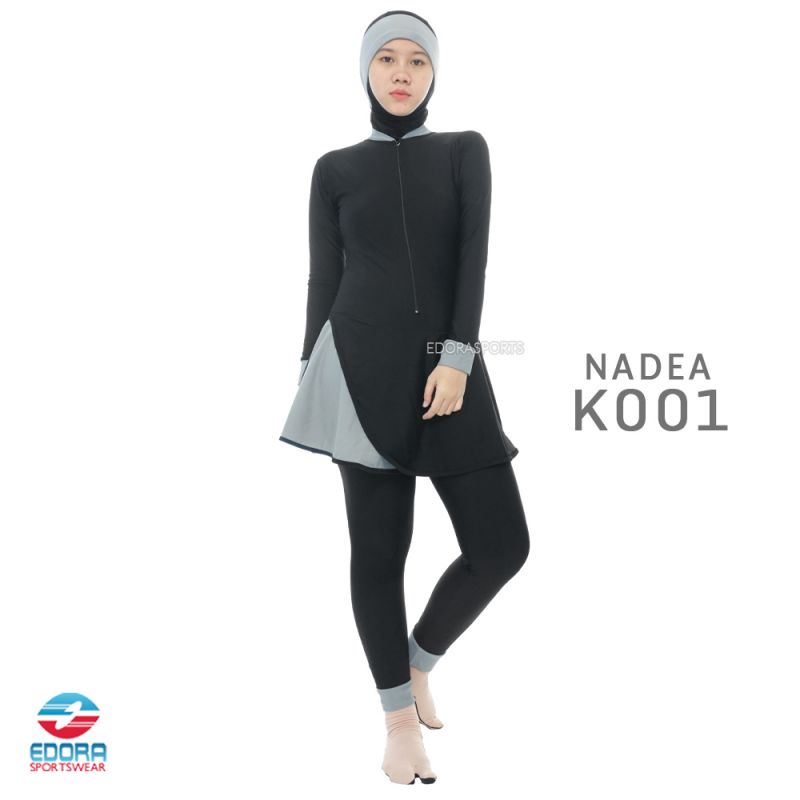 Baju Renang Muslim Wanita Dewasa NADEA FIT Muslimah EDORA