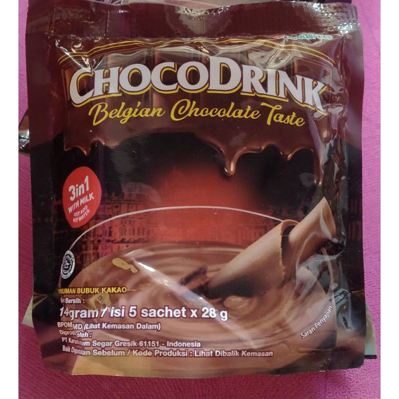 

chocodrink sachet isi 5