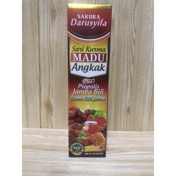 Sari Kurma Madu Angkak|Pus Propolis Jambu Biji Daun Ubi jalar|Darusyifa|Demam turun|Trombosit naik