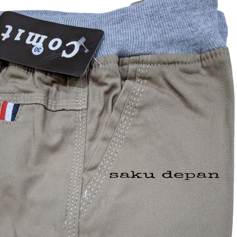 CELANA CHINOS PENDEK POLOS NEW DISTRO