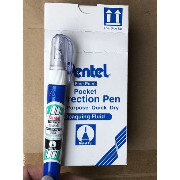 

Tip ex Pentel pen cair tip x correction tape ZLI62W