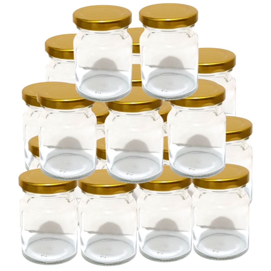 / 10 (SEPULUH) 70 ml botol silinder kaca / Botol kaca jar 70 ml / GROSIR Botol Silinder 70 ml kaca +