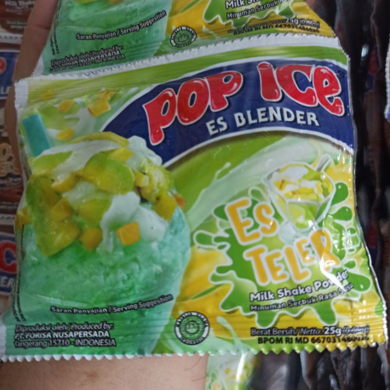 

Pop Ice Blender Varians Rasa Baru Es Teler 25g