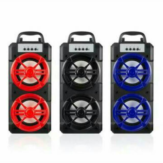 Speaker spiker wireless bluetooth 801H Y 801 portable plus mic