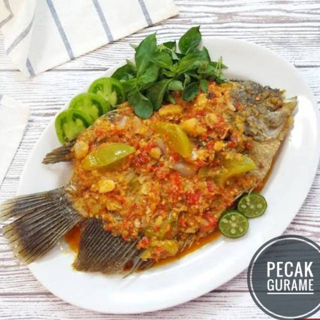 

Pecak Gurame - Gurame bumbu pecak