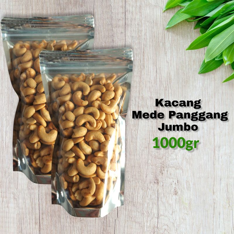 

KACANG MEDE PANGGANG 1KG - ROASTED CASHEW - METE OVEN MATANG BALIKPAPAN