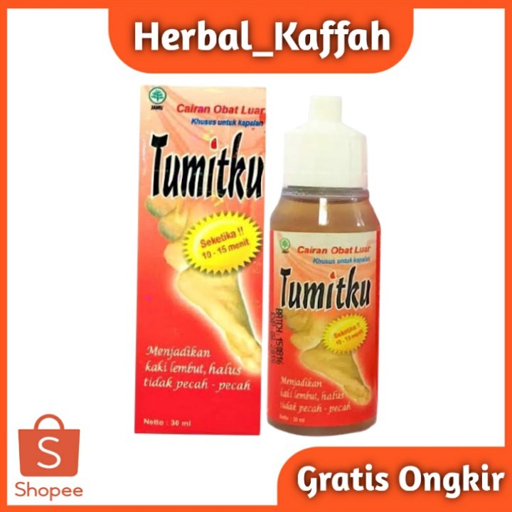 TUMITKU OBAT KAKI PECAH 30 ml  SOLUSI KAKI PECAH KAPALAN ORIGINAL BPOM 100% BISA COD