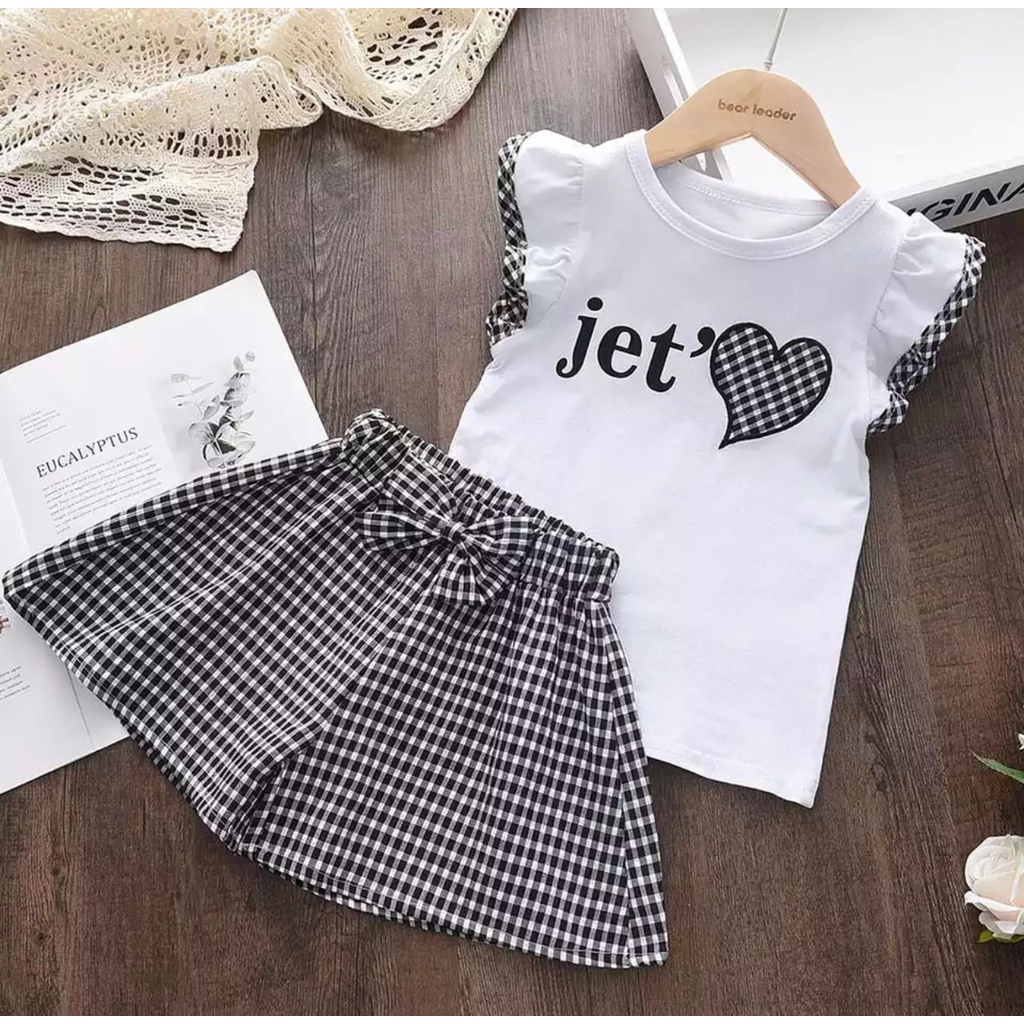 Baju anak perempuan lucu Setelan anak perempuan 1-5 Tahun