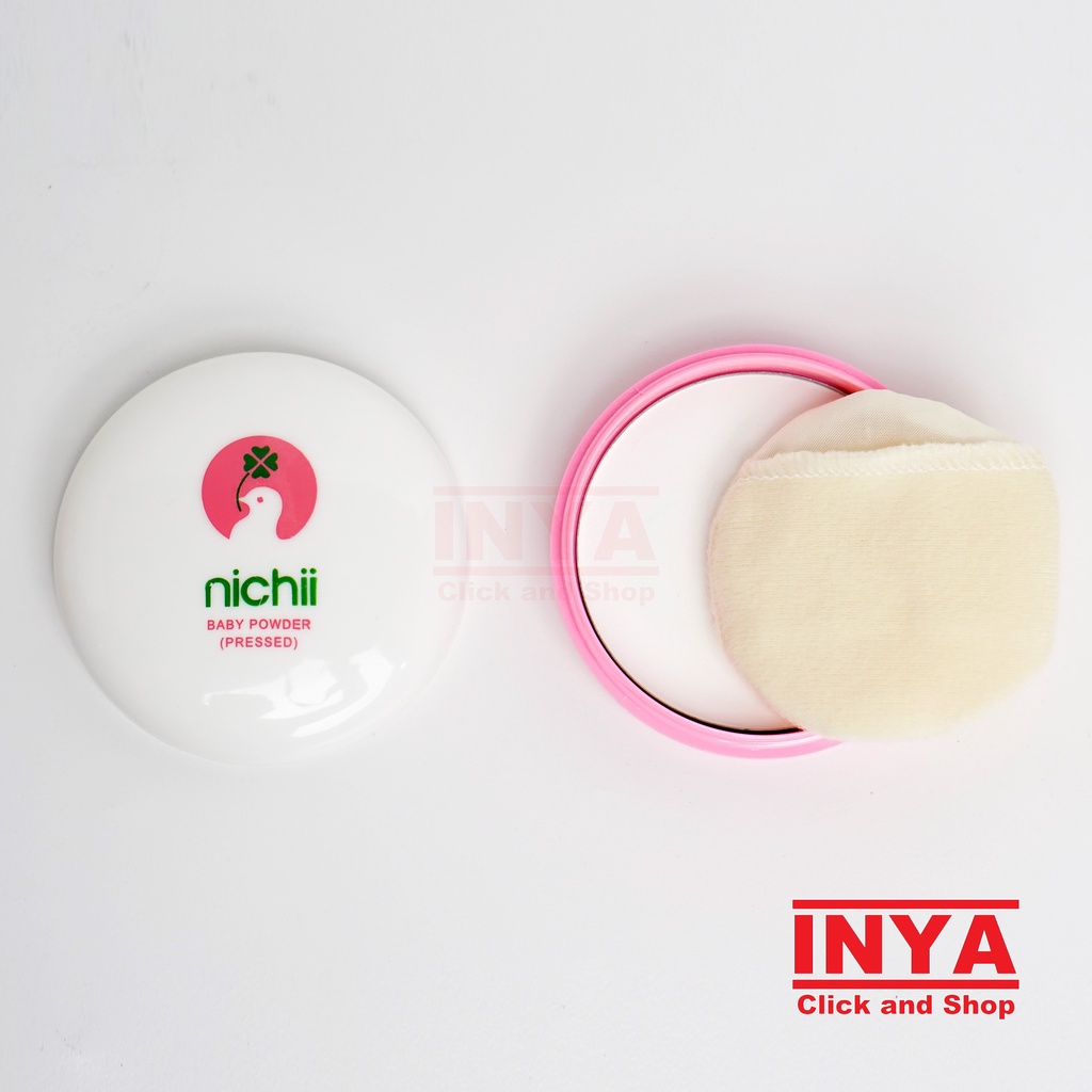 NICHII BABY POWDER PRESSED SILKY WHITE 40gr - Bedak Bayi