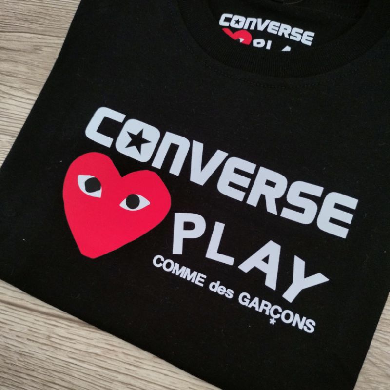 TSHIRT ANAK LAKI LAKI PEREMPUAN CONVERSE PLAY CDG PREMIUM HIGH QUALITY KAOS ANAK ANAK BAJU KIDS MURAH