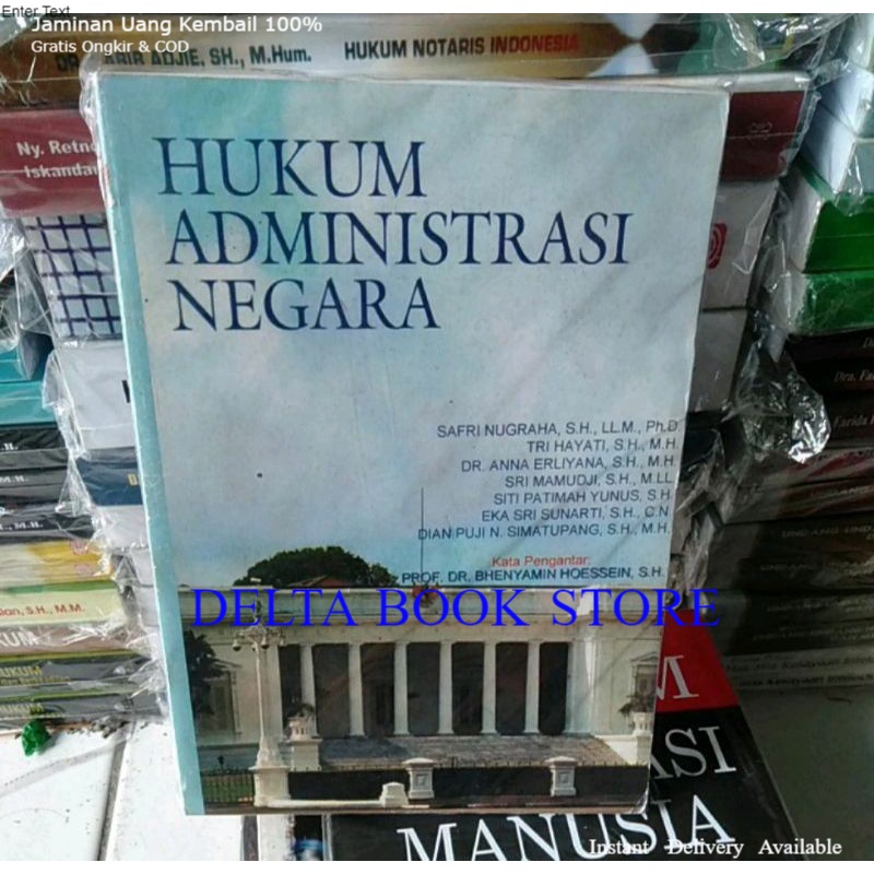 Jual Hukum Administrasi Negara By Safri Nugraha Shopee Indonesia 0797