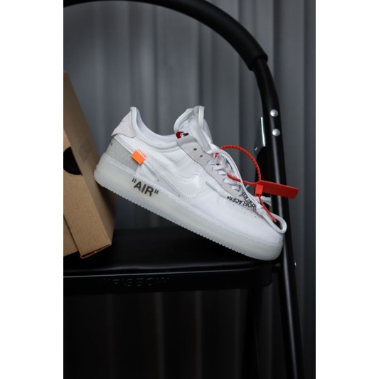 Nke Air Force 1 Off White Full White