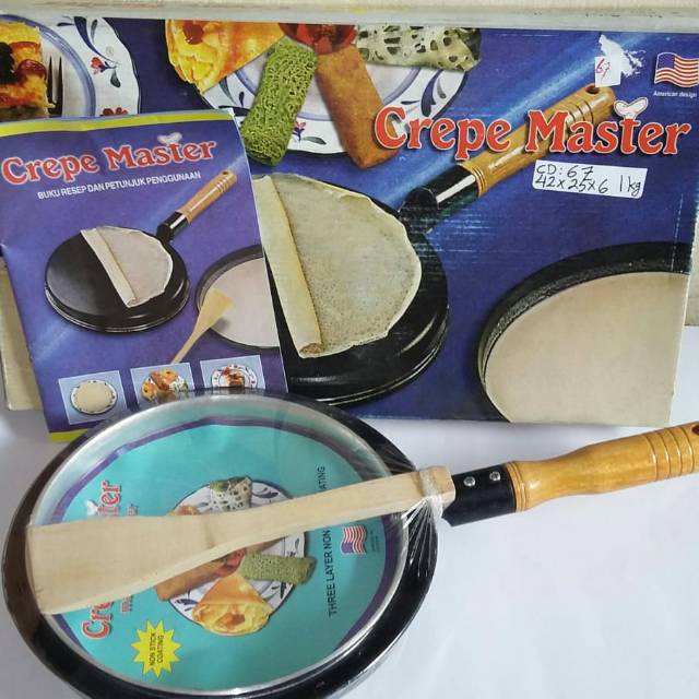 Panci Pembuat Crepes - Crepe Master  #cetakan crepes #cetakan crepes teflon #cetakan crepes leker