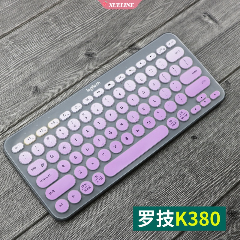 Skin Cover Pelindung Keyboard Laptop Bahan Silikon TPU Lembut Ultra Tipis Untuk Logitech K380 (ZL)