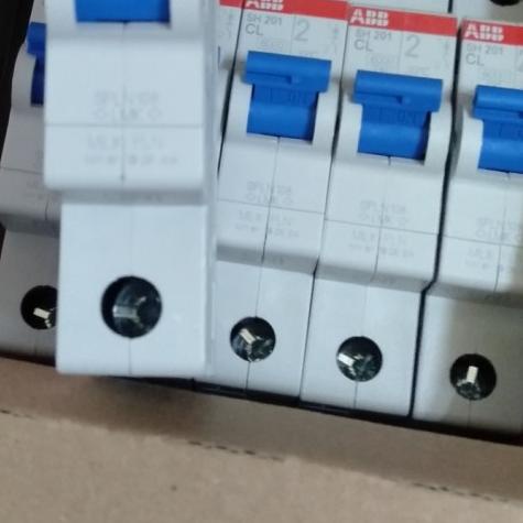 MCB 2A BIRU MERK ABB 100% ORIGINAL