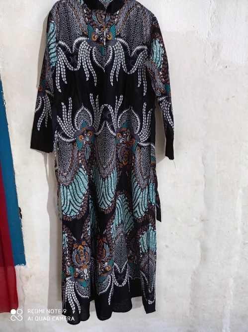 Maura Couple Copel Keluarga  - Sania Ruffle Batik Couple Ori Ndoro Jowi Dnt Garansi Termurah